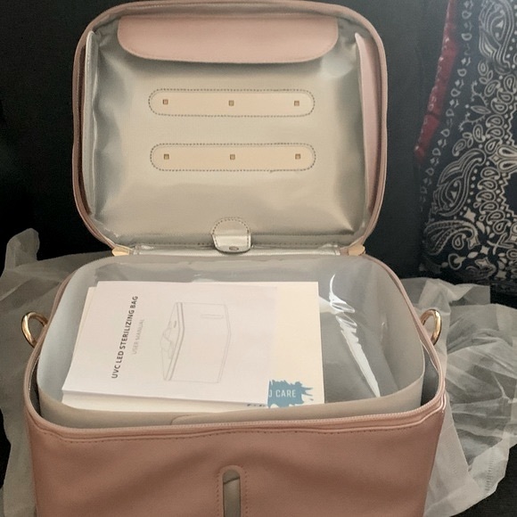 JJ Care UV-C LED Sterilizing Bag, Pink - Picture 3 of 5